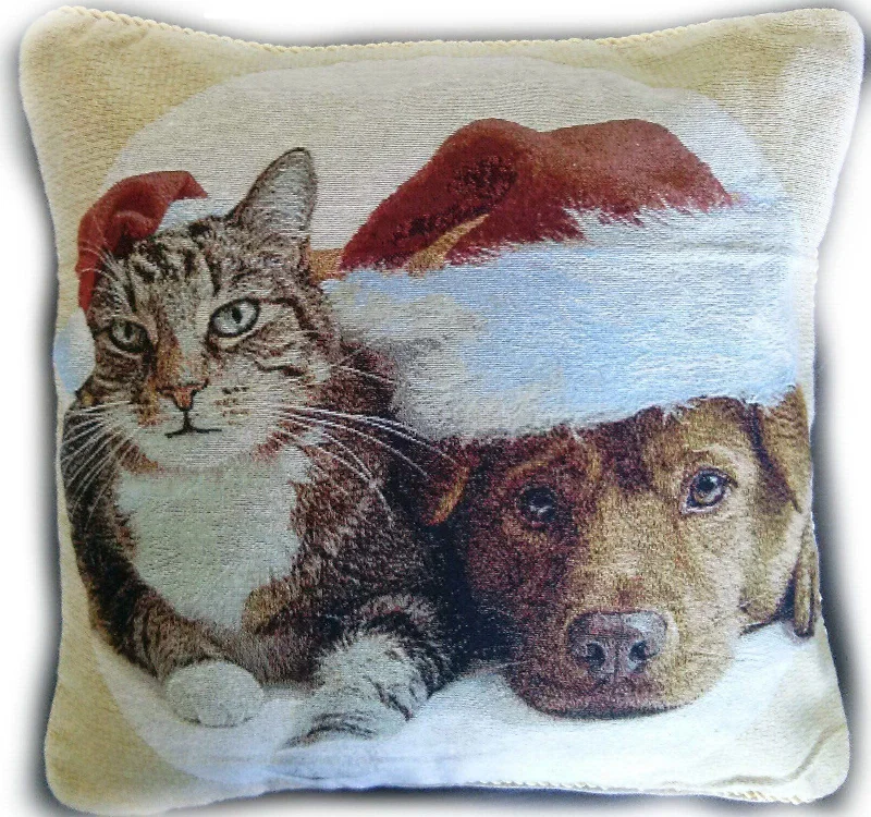 Tache Best Friend Christmas 18 x 18 Inch Throw Pillow Cushion Cover