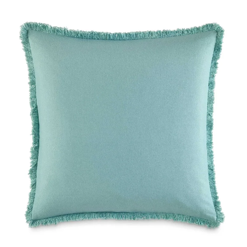 Southern Tide Greenville Shaped Green Decorative Pillow