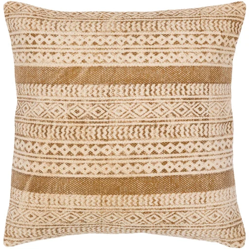 Janya Rustic Beige Pillow