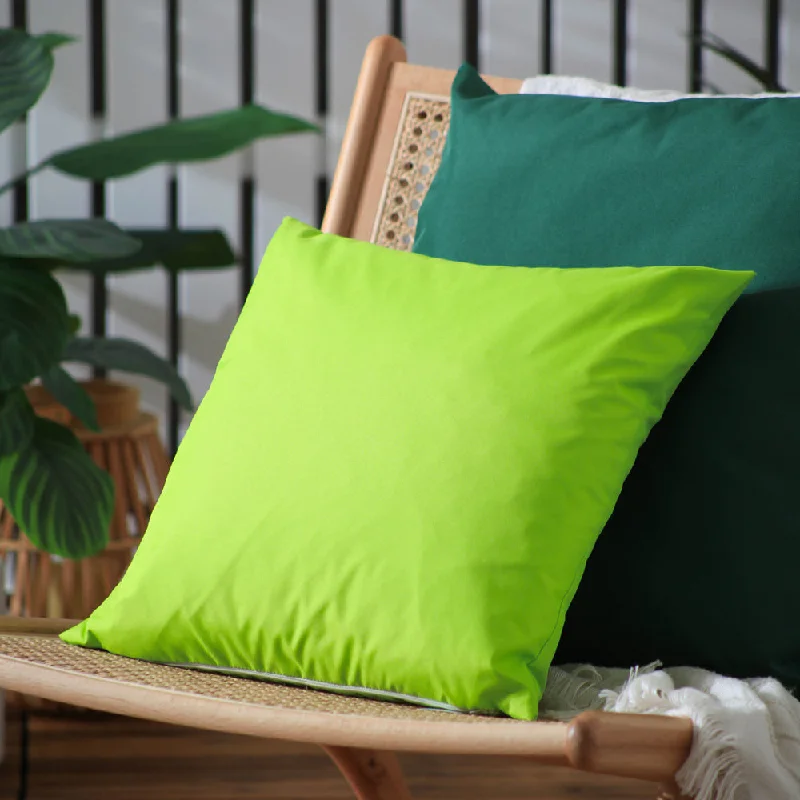 Plain Outdoor Cushion Lime