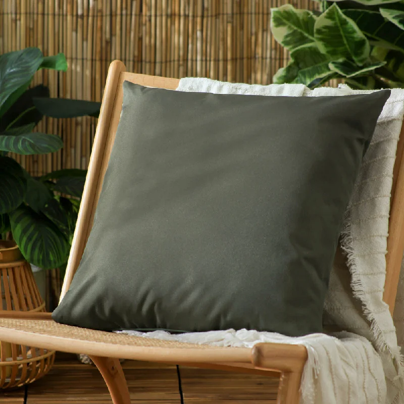 Plain Outdoor Cushion Olive