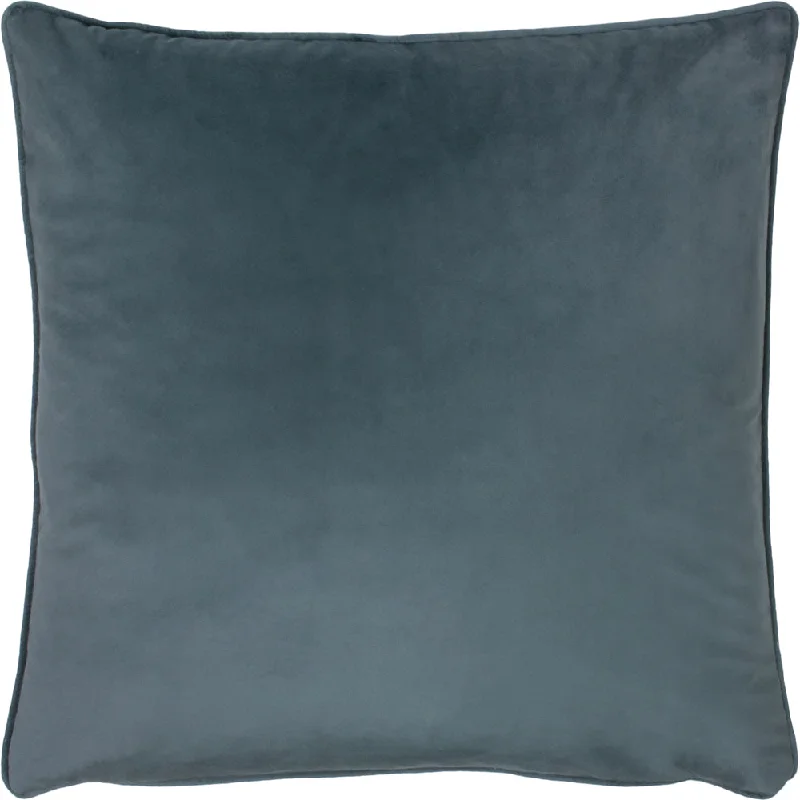 Opulence Soft Velvet Cushion Petrol