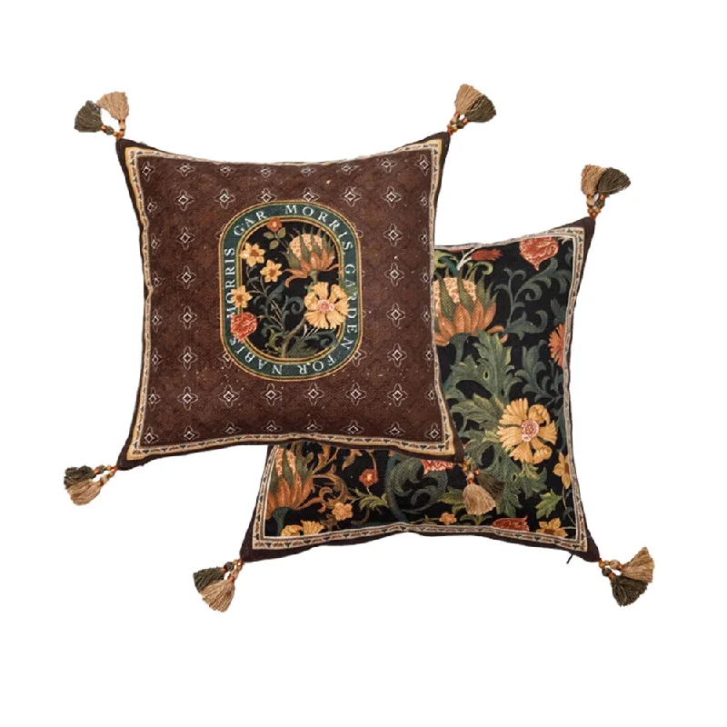 Eden Vintage William Morris Throw Pillow Cover