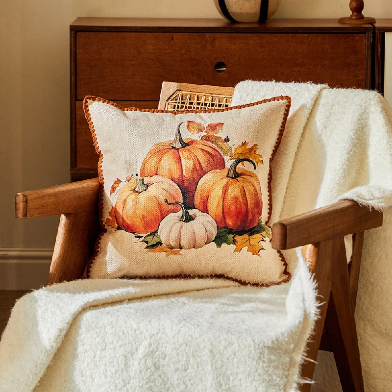 Penelope Pumpkin Pillow Cover Thanksgiving Gift