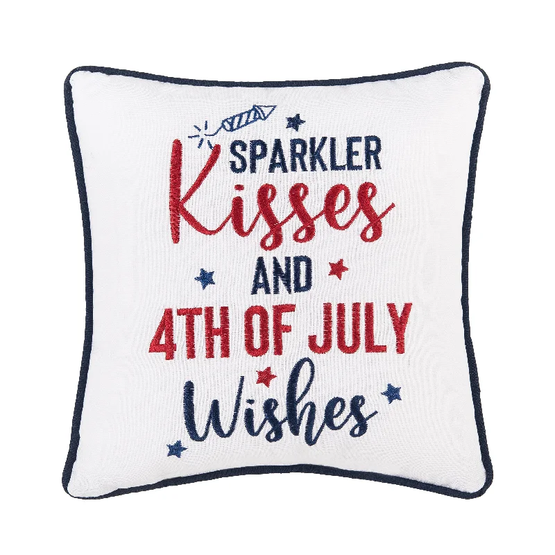 Sparkler Kisses Pillow