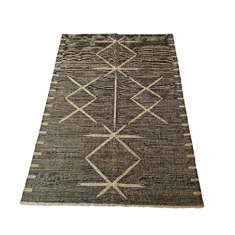 100% Wool Hand Knotted Flat Weave Kilim Rug ~ 6' 3" x 9'