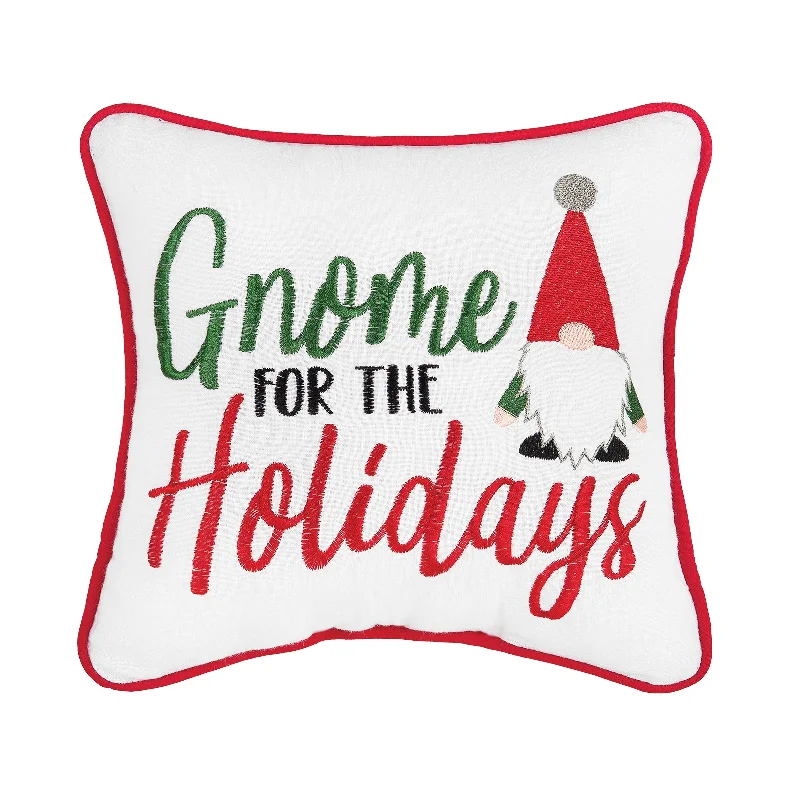 Gnome For The Holidays Pillow