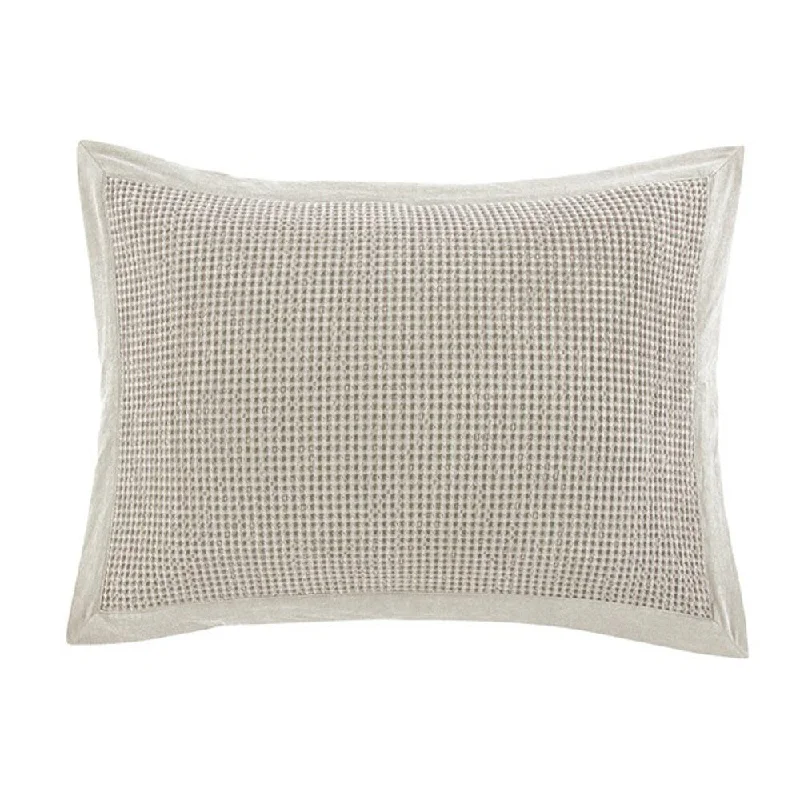 Waffle Weave Pillow Sham Set, 2PC