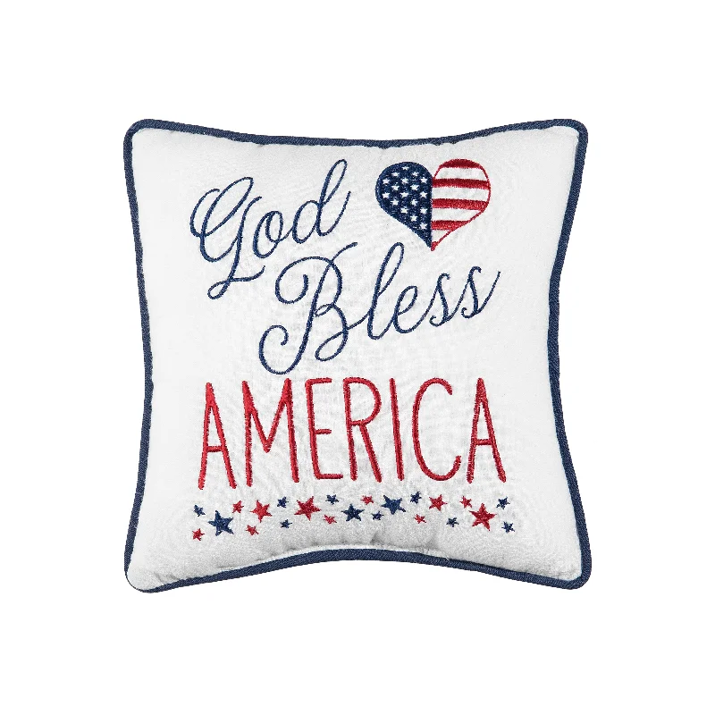 God Bless America Pillow