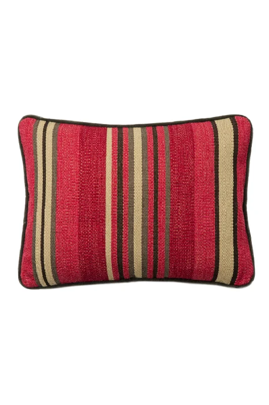 Striped Rectangular Cushion | Andrew Martin Portscasto Plume