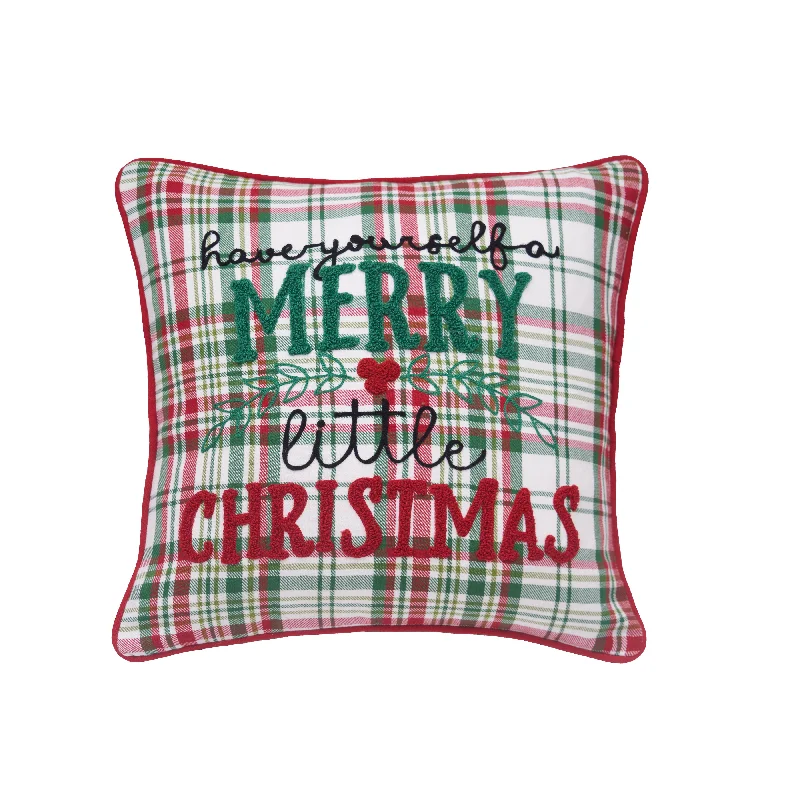 Merry Little Christmas Pillow