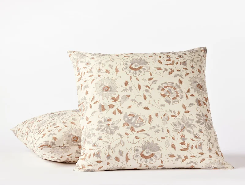 Coyuchi + Rejuvenation Flora Organic Print Sham