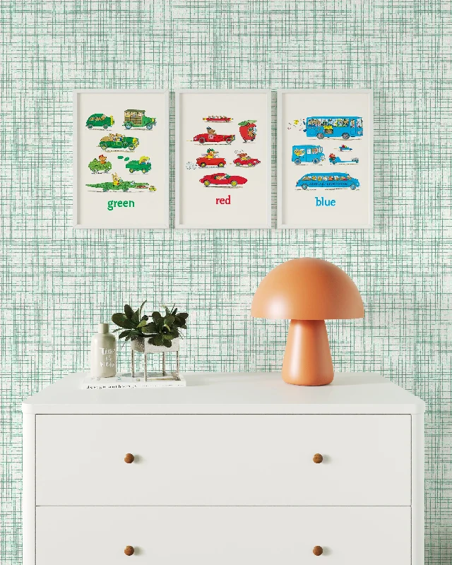 Cars & Colors Framed Wall Art Set | Richard Scarry x Nestig