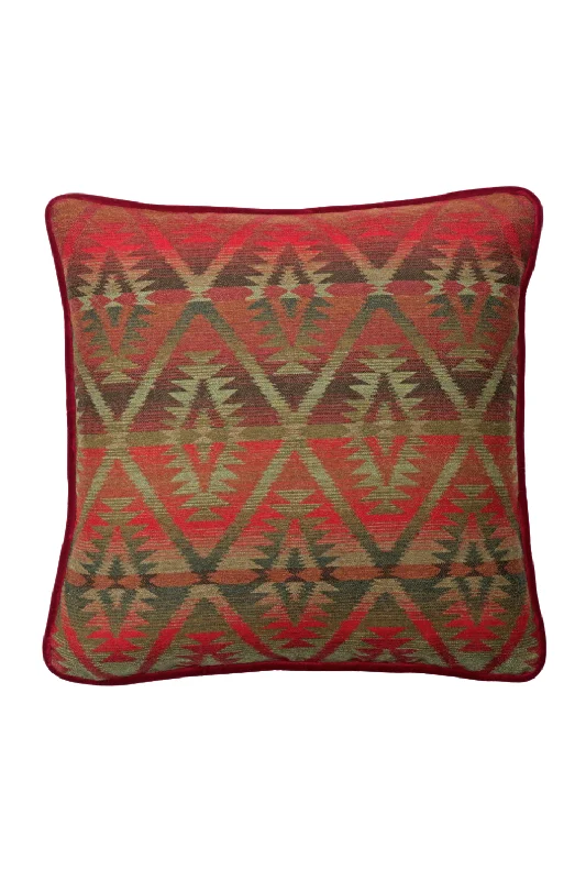 Wool Kilim Cushion | Andrew Martin Mendoza Malbec