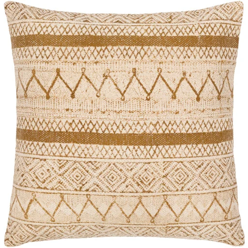 Janya Beige & Tan Pillow