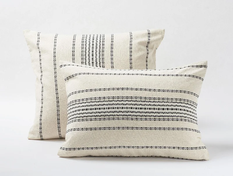 Rippled Stripe Organic Sham