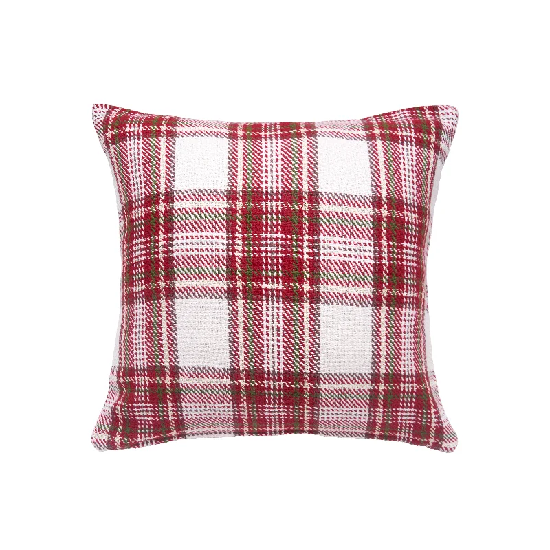 Gracelyn Plaid Woven Pillow