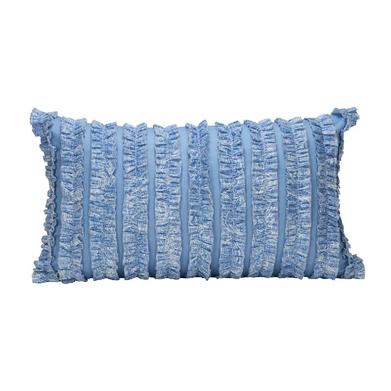 Path Ruffy Ruffle Border Cushion Cover