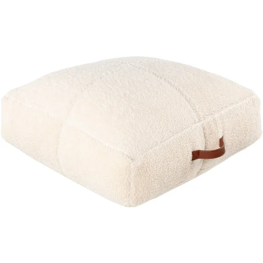 Shepherd Cream Short Pouf