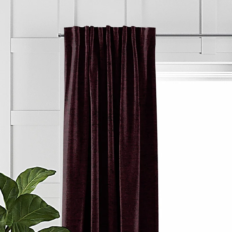 Juno Velvet Bordeaux Drapery