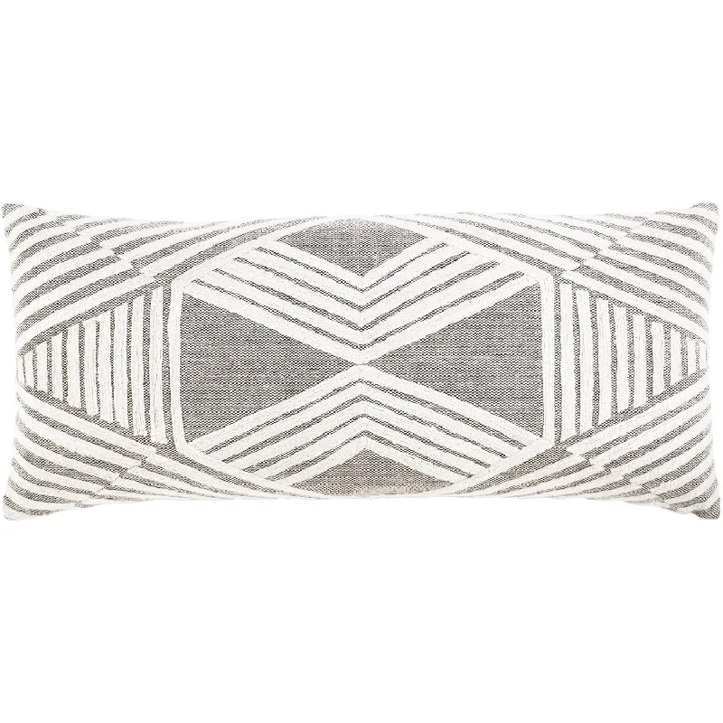 Izie Hand Woven Lumbar Pillow