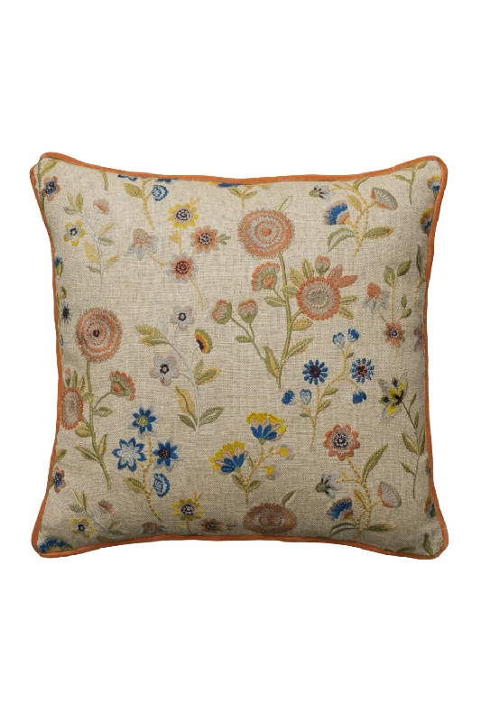 Floral Embroidered Cushion | Andrew Martin Fable