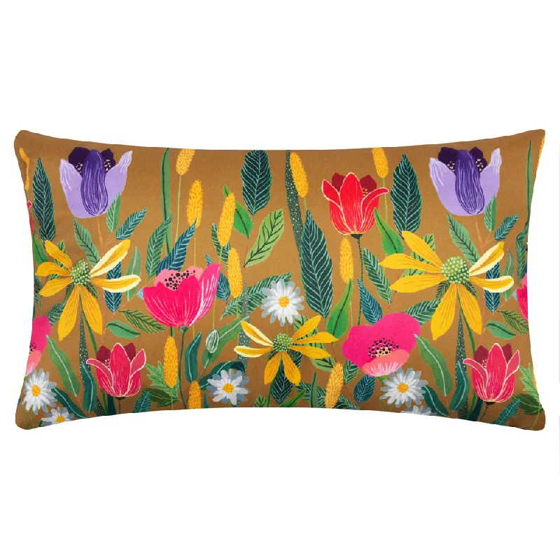 House of Bloom Celandine Rectangular Outdoor Cushion Saffron