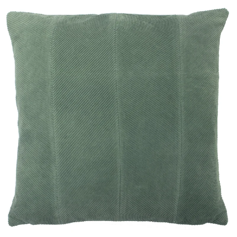 Jagger Ribbed Corduroy Cushion Sage Green