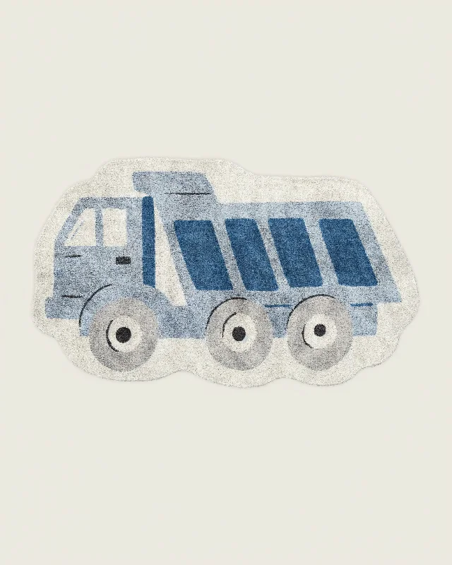 Dump Truck Washable Rug