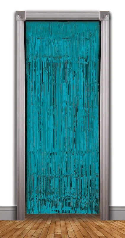 Tinsel Curtain - Teal