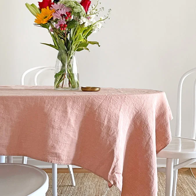 Linen Tablecloth in Moka