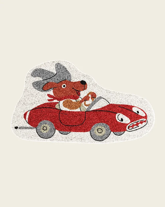 Dingo Dog Car Rug | Richard Scarry x Nestig