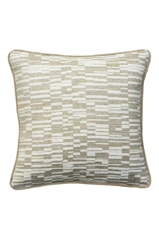 Neutral-Toned Cushion | Andrew Martin Rib