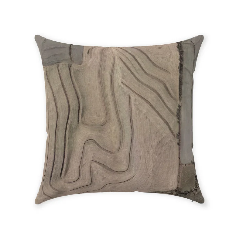 Paths Throw Pillow