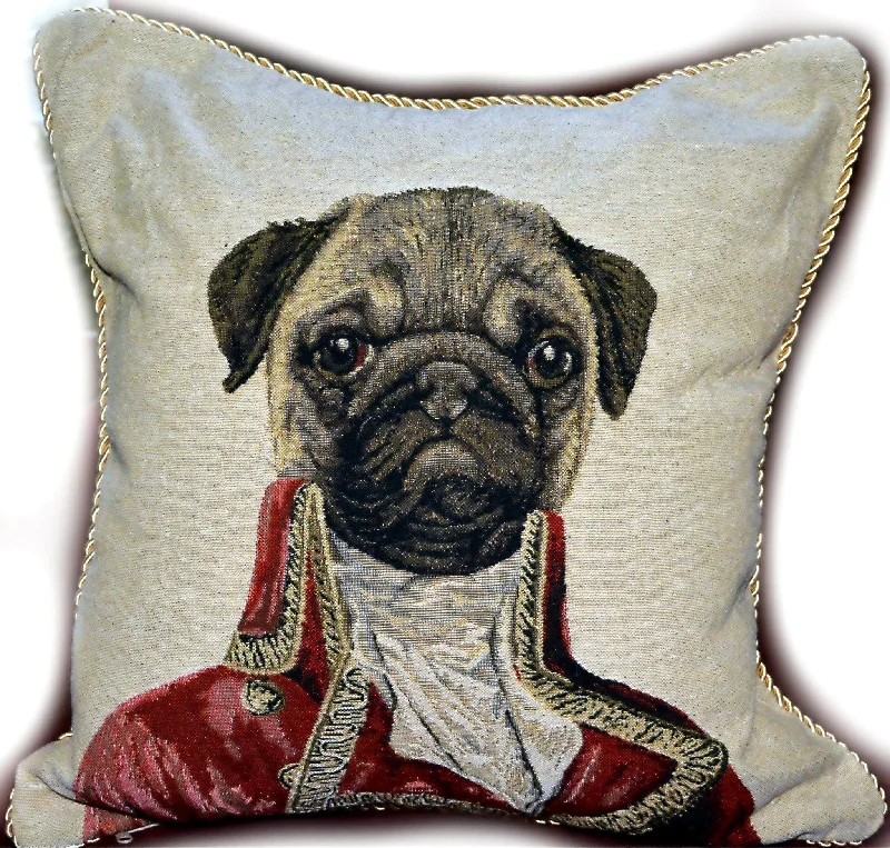 Tache Napoleon Bowaparte Vintage Throw Pillow Cushion Covers