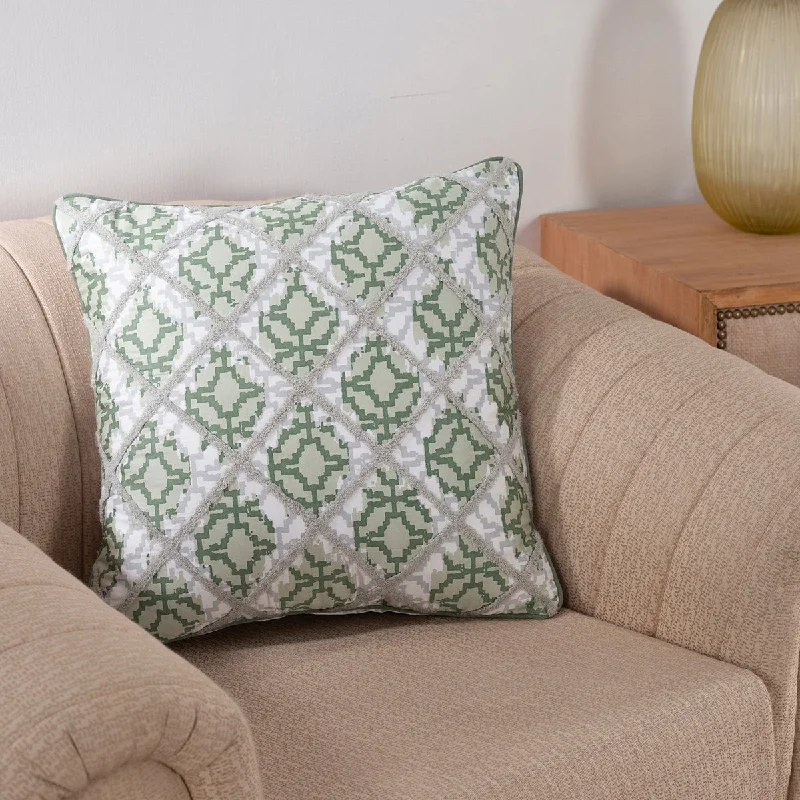 Mold Mood Printed & Embroidered Cushion Cover