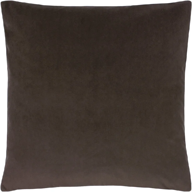 Sunningdale Velvet Square Cushion Truffle