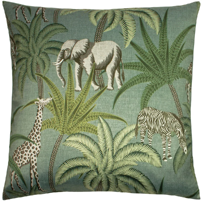 Jungle Parade Cushion Green