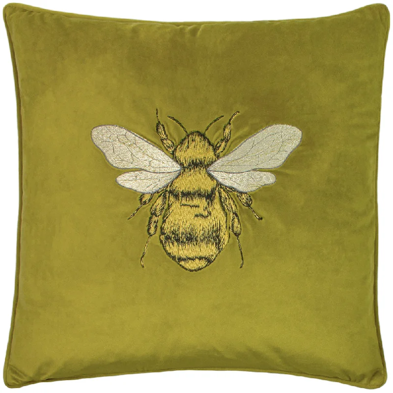 Hortus Bee Cushion Olive