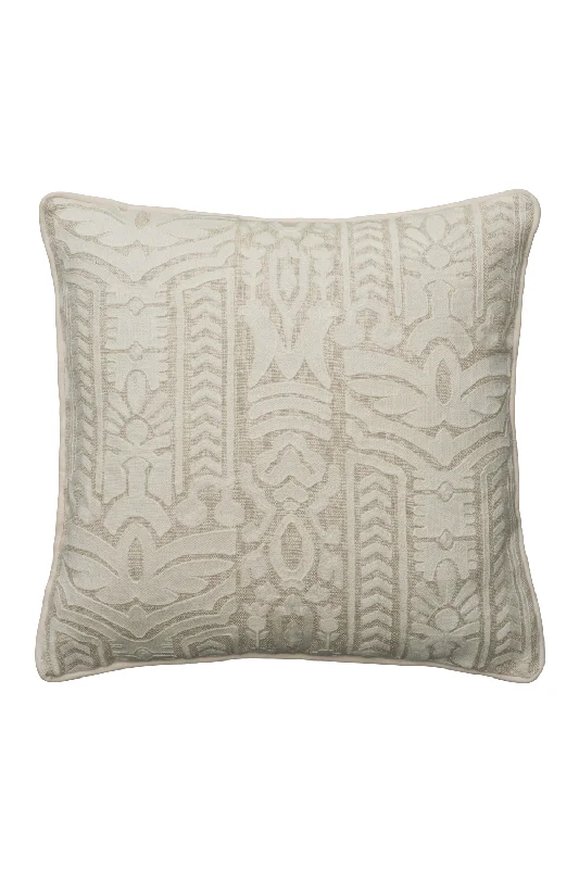 Linen Embroidered Cushion | Andrew Martin Totem