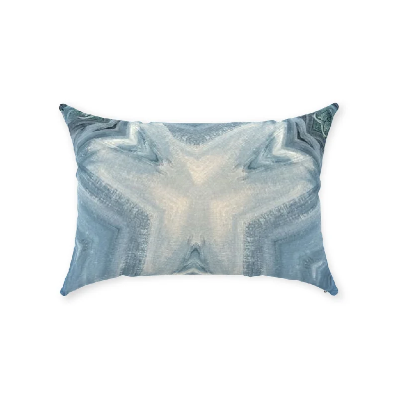 Crystalline Throw Pillow