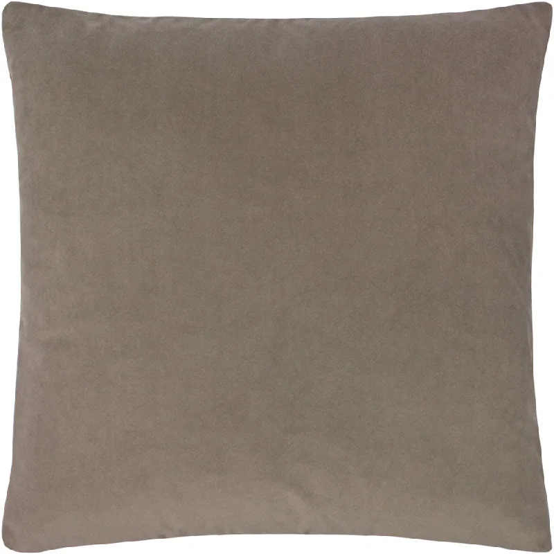 Sunningdale Velvet Square Cushion Mink