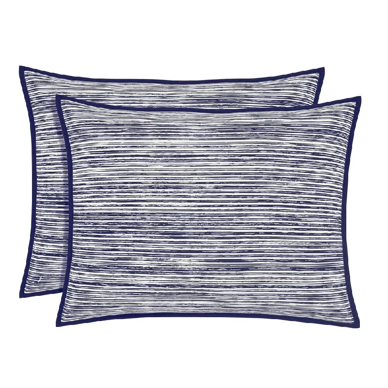 Five Queens Court Felix Indigo Pillow Sham