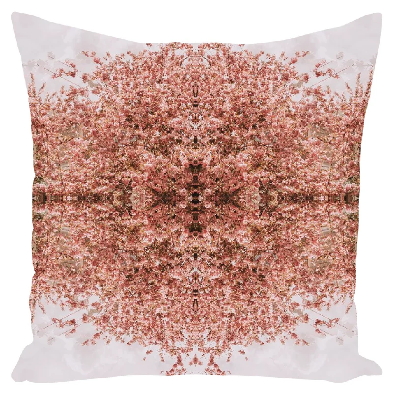 Flower Bomb Outdoor Pillow