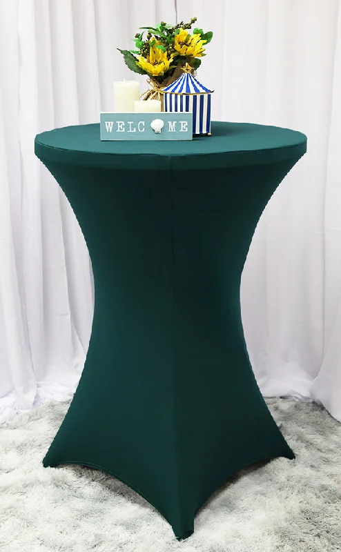 36"x42" Cocktail Spandex Table Cover - Oasis (1pc)