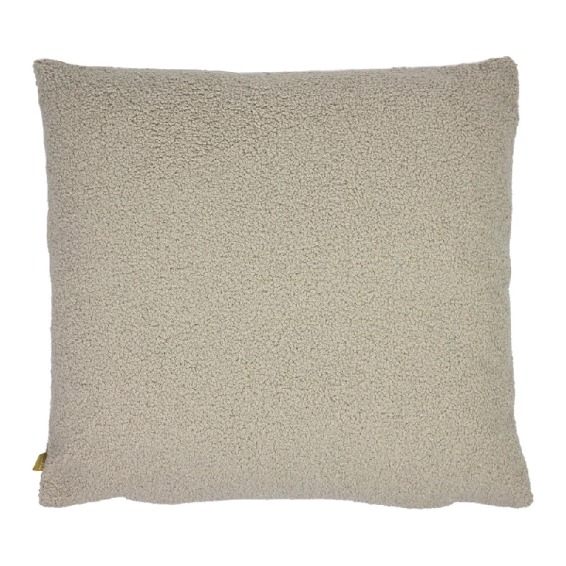 Malham Fleece Square Cushion Latte