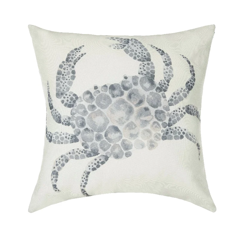 Pebble Crab Indoor Outdoor Pillow