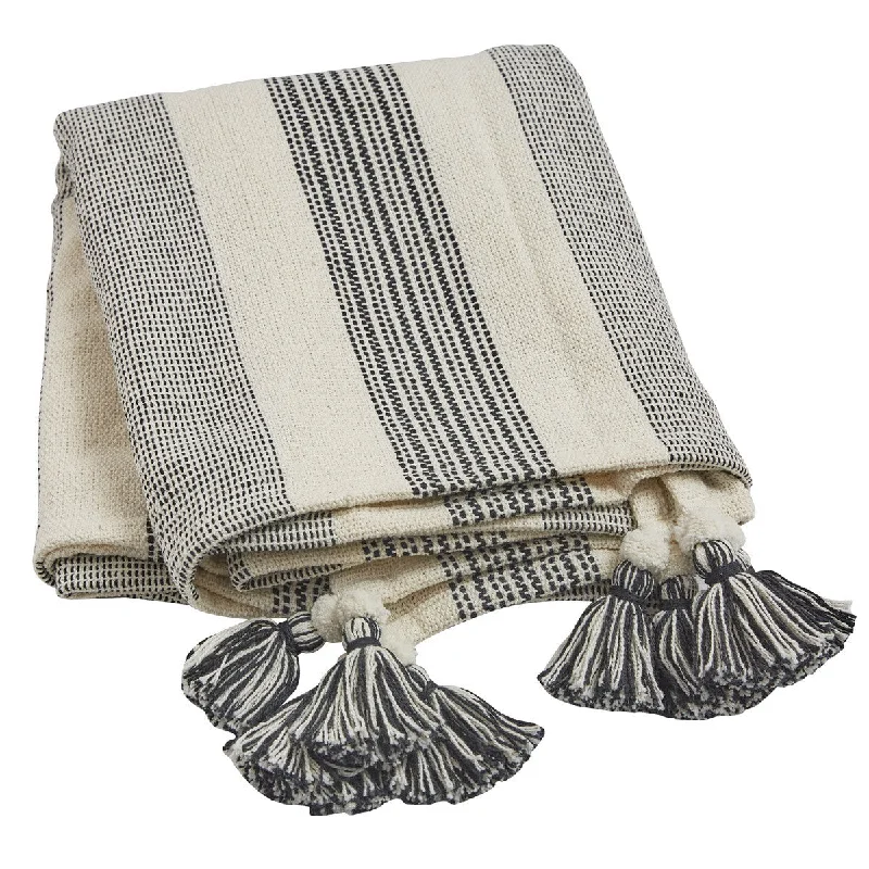 Raven Stripe Throw - Park Designs